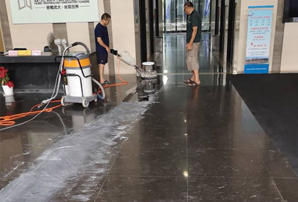 湖北省科技創業大廈石材修復